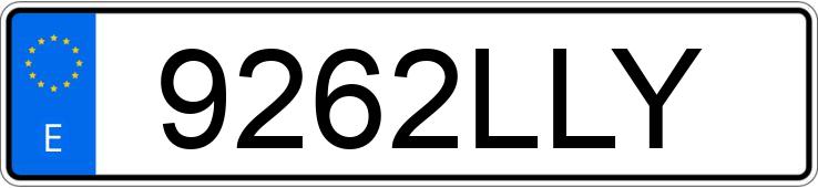 Numer rejestracyjny 9262LLY posiada HONDA FORZA