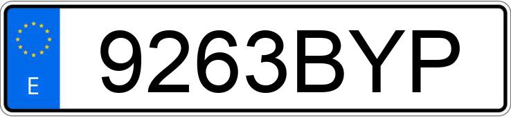 Numer rejestracyjny 9263BYP posiada MINI MINI