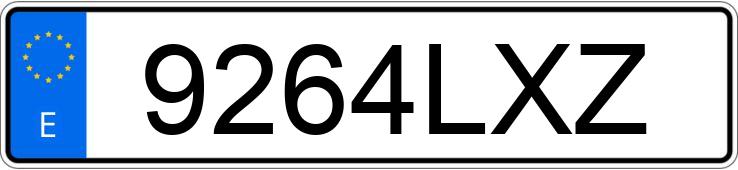 Numer rejestracyjny 9264LXZ posiada RENAULT KADJAR