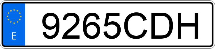 Numer rejestracyjny 9265CDH posiada VOLVO S60 Numer rejestracyjny 9265CDH posiada VOLVO S60