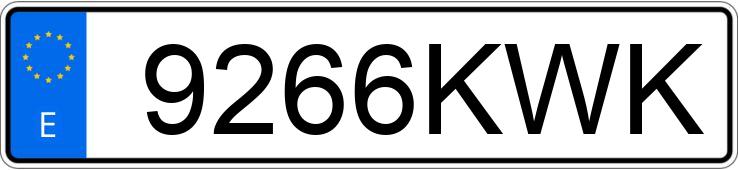 Numer rejestracyjny 9266KWK posiada PORSCHE PANAMERA Numer rejestracyjny 9266KWK posiada PORSCHE PANAMERA