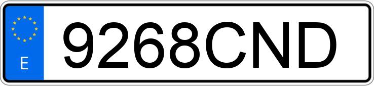 Numer rejestracyjny 9268CND posiada SEAT LEON Numer rejestracyjny 9268CND posiada SEAT LEON