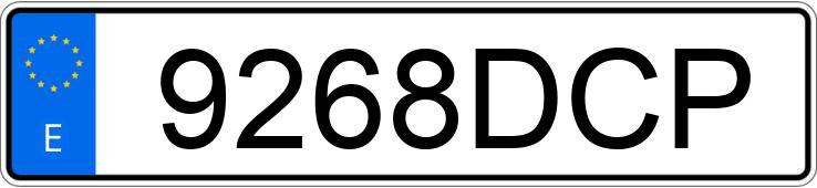 Numer rejestracyjny 9268DCP posiada PEUGEOT 407