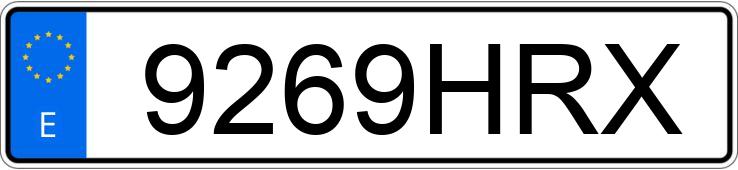 Numer rejestracyjny 9269HRX posiada CHEVROLET-GM AVEO