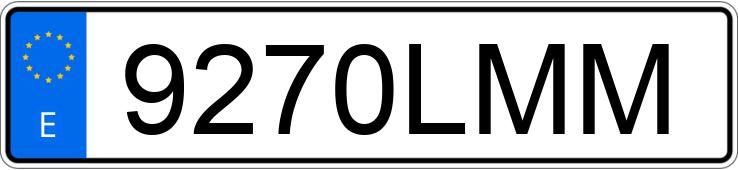 Numer rejestracyjny 9270LMM posiada SKODA OCTAVIA Numer rejestracyjny 9270LMM posiada SKODA OCTAVIA