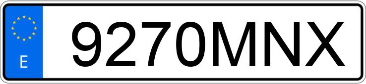 Numer rejestracyjny 9270MNX posiada HONDA CIVIC Numer rejestracyjny 9270MNX posiada HONDA CIVIC