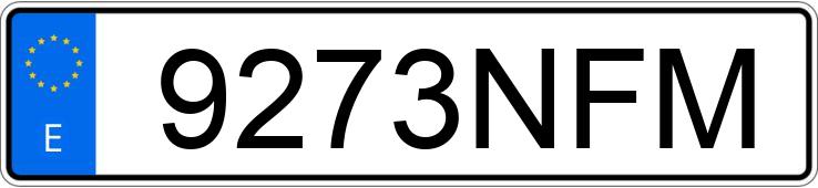 Numer rejestracyjny 9273NFM posiada OPEL CORSA Numer rejestracyjny 9273NFM posiada OPEL CORSA