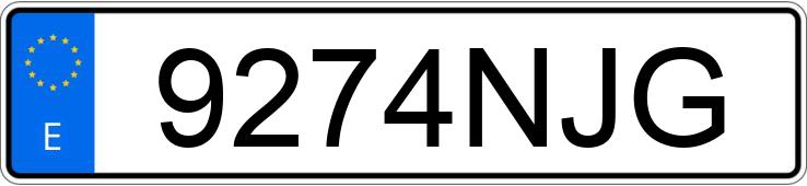 Numer rejestracyjny 9274NJG posiada KIA CEED TOURER Numer rejestracyjny 9274NJG posiada KIA CEED TOURER