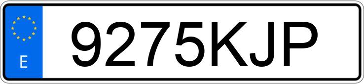 Numer rejestracyjny 9275KJP posiada BMW SERIE 3 Numer rejestracyjny 9275KJP posiada BMW SERIE 3