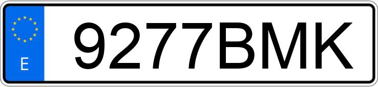 Numer rejestracyjny 9277BMK posiada CITROEN XSARA Numer rejestracyjny 9277BMK posiada CITROEN XSARA