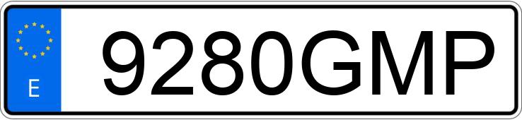 Numer rejestracyjny 9280GMP posiada VOLKSWAGEN GOLF PLUS Numer rejestracyjny 9280GMP posiada VOLKSWAGEN GOLF PLUS