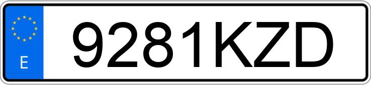 Numer rejestracyjny 9281KZD posiada DACIA DOKKER PICK UP 1.6 GLP Numer rejestracyjny 9281KZD posiada DACIA DOKKER PICK UP 1.6 GLP