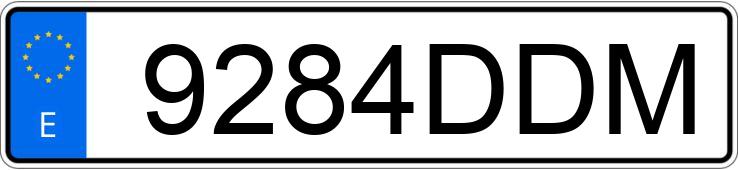 Numer rejestracyjny 9284DDM posiada TOYOTA YARIS Numer rejestracyjny 9284DDM posiada TOYOTA YARIS