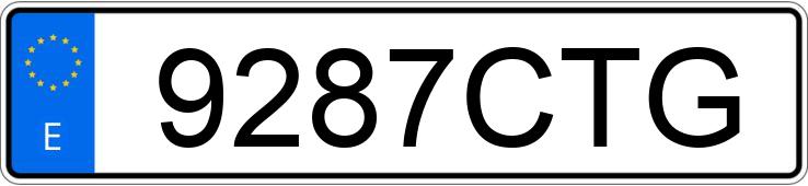 Numer rejestracyjny 9287CTG posiada PEUGEOT 307 Numer rejestracyjny 9287CTG posiada PEUGEOT 307