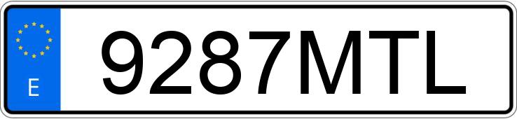Numer rejestracyjny 9287MTL posiada YAMAHA MT 07 700 Y-AMT Numer rejestracyjny 9287MTL posiada YAMAHA MT 07 700 Y-AMT