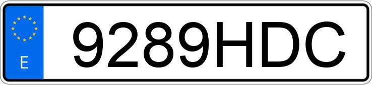 Numer rejestracyjny 9289HDC posiada BMW SERIE 1 Numer rejestracyjny 9289HDC posiada BMW SERIE 1