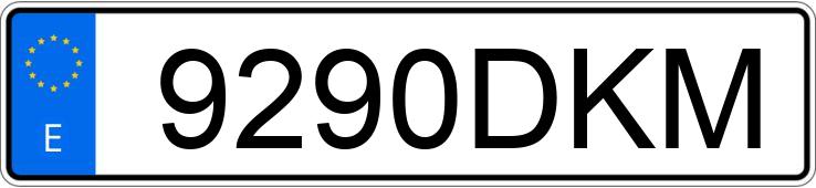 Numer rejestracyjny 9290DKM posiada AUDI A8