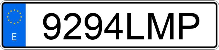 Numer rejestracyjny 9294LMP posiada PEUGEOT 3008