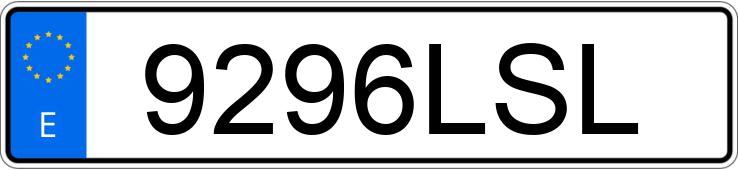 Numer rejestracyjny 9296LSL posiada KIA CEED TOURER