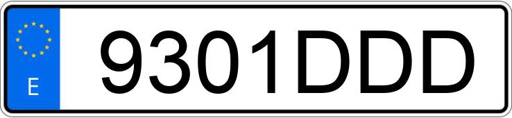 Numer rejestracyjny 9301DDD posiada KIA CARENS