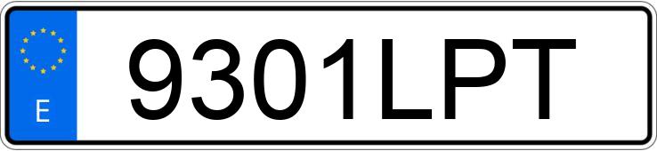 Numer rejestracyjny 9301LPT posiada RENAULT ARKANA