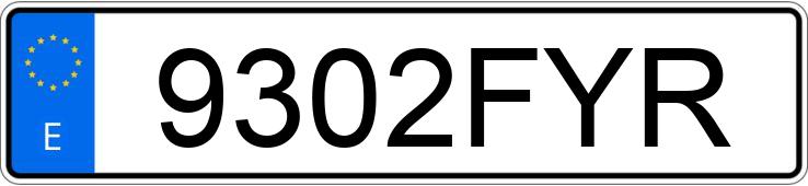 Numer rejestracyjny 9302FYR posiada AUDI A4 Numer rejestracyjny 9302FYR posiada AUDI A4