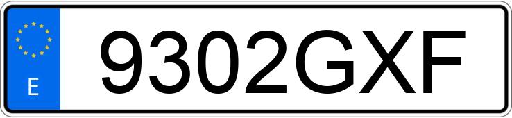 Numer rejestracyjny 9302GXF posiada CITROEN C3