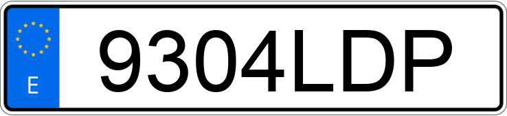 Numer rejestracyjny 9304LDP posiada NISSAN MICRA Numer rejestracyjny 9304LDP posiada NISSAN MICRA