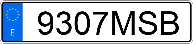 Numer rejestracyjny 9307MSB posiada RENAULT MASTER Numer rejestracyjny 9307MSB posiada RENAULT MASTER