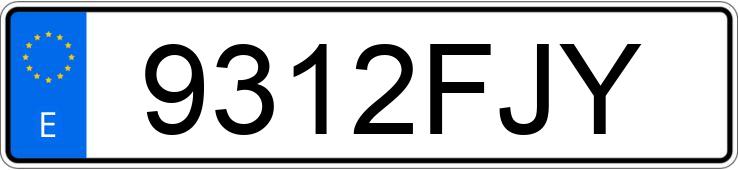 Numer rejestracyjny 9312FJY posiada SKODA FABIA Numer rejestracyjny 9312FJY posiada SKODA FABIA