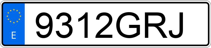 Numer rejestracyjny 9312GRJ posiada MERCEDES SPRINTER Numer rejestracyjny 9312GRJ posiada MERCEDES SPRINTER