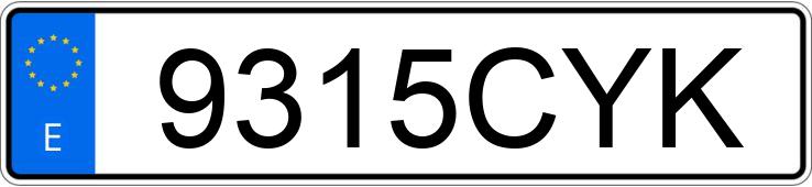 Numer rejestracyjny 9315CYK posiada CITROEN C3 Numer rejestracyjny 9315CYK posiada CITROEN C3