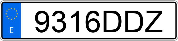 Numer rejestracyjny 9316DDZ posiada CITROEN C4 Numer rejestracyjny 9316DDZ posiada CITROEN C4