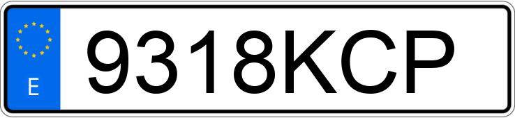 Numer rejestracyjny 9318KCP posiada PORSCHE PANAMERA Numer rejestracyjny 9318KCP posiada PORSCHE PANAMERA