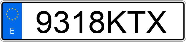 Numer rejestracyjny 9318KTX posiada KIA STONIC Numer rejestracyjny 9318KTX posiada KIA STONIC