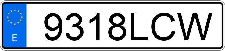 Numer rejestracyjny 9318LCW posiada SEAT ATECA