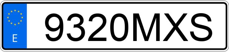 Numer rejestracyjny 9320MXS posiada ROYAL ENFIELD HIMALAYAN