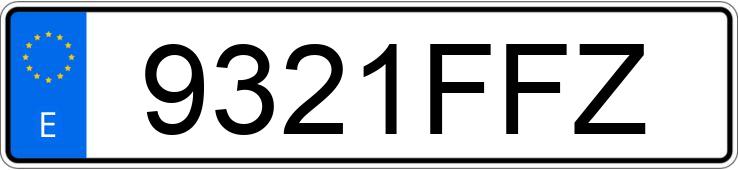 Numer rejestracyjny 9321FFZ posiada AUDI TT Numer rejestracyjny 9321FFZ posiada AUDI TT