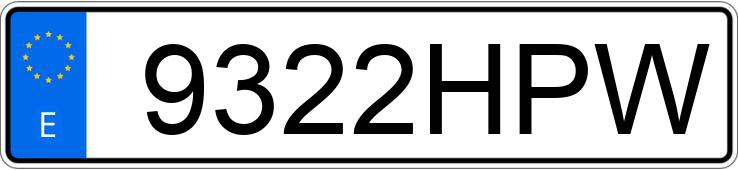 Numer rejestracyjny 9322HPW posiada AUDI Q3 Numer rejestracyjny 9322HPW posiada AUDI Q3