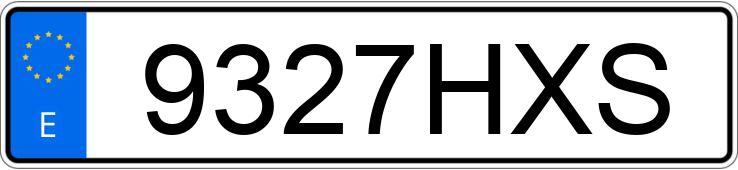 Numer rejestracyjny 9327HXS posiada RENAULT CAPTUR