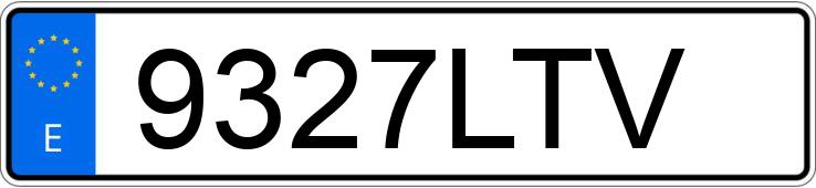 Numer rejestracyjny 9327LTV posiada NISSAN QASHQAI