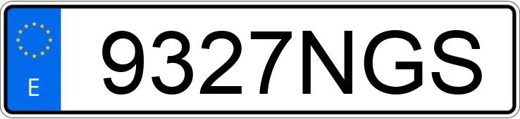 Numer rejestracyjny 9327NGS posiada BMW X1 Numer rejestracyjny 9327NGS posiada BMW X1