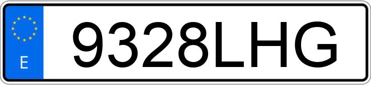 Numer rejestracyjny 9328LHG posiada VOLKSWAGEN CADDY MAXI