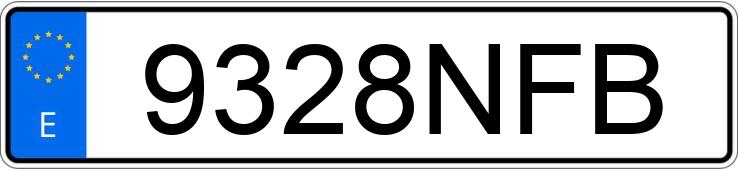 Numer rejestracyjny 9328NFB posiada PEUGEOT 2008 Numer rejestracyjny 9328NFB posiada PEUGEOT 2008