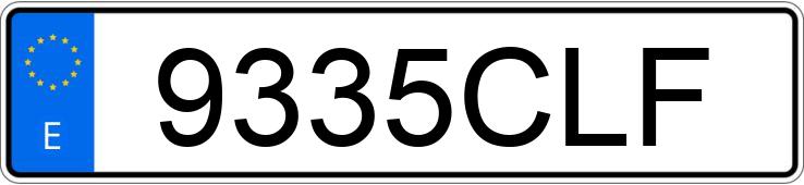 Numer rejestracyjny 9335CLF posiada IVECO DAILY 35C12 F 3300 TS RD Numer rejestracyjny 9335CLF posiada IVECO DAILY 35C12 F 3300 TS RD