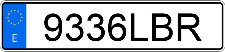 Numer rejestracyjny 9336LBR posiada OPEL CROSSLAND X