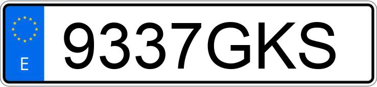 Numer rejestracyjny 9337GKS posiada TOYOTA COROLLA Numer rejestracyjny 9337GKS posiada TOYOTA COROLLA