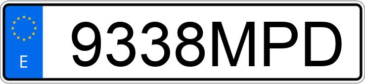 Numer rejestracyjny 9338MPD posiada PEUGEOT 3008 Numer rejestracyjny 9338MPD posiada PEUGEOT 3008