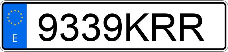 Numer rejestracyjny 9339KRR posiada KIA SPORTAGE Numer rejestracyjny 9339KRR posiada KIA SPORTAGE