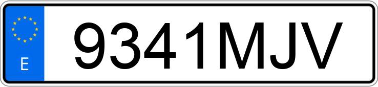 Numer rejestracyjny 9341MJV posiada TOYOTA RAV4 Numer rejestracyjny 9341MJV posiada TOYOTA RAV4